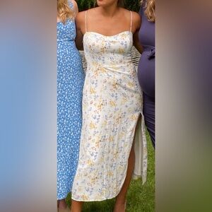 Abercrombie midi dress with slit